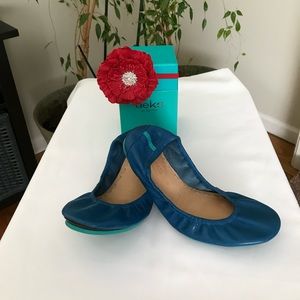 Cobalt Blue Tieks, Size 8 EUC